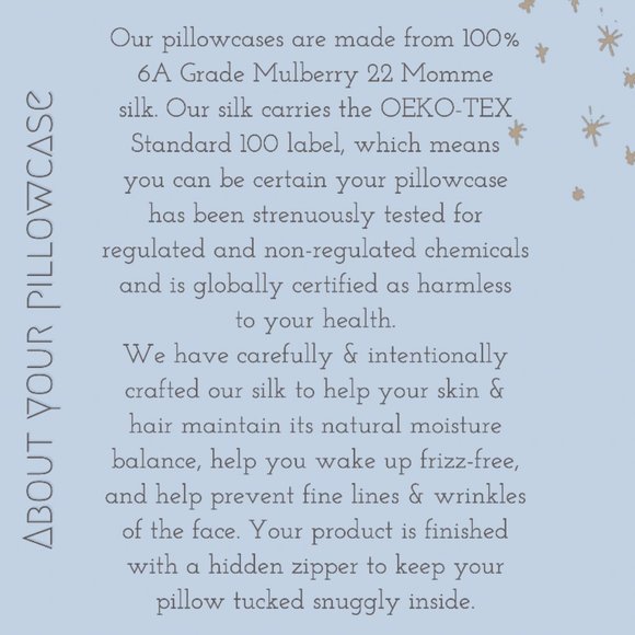 NEW The Golden Arch 100% Silk 22 Momme Pillowcase Ivory, Size K - Picture 14 of 14